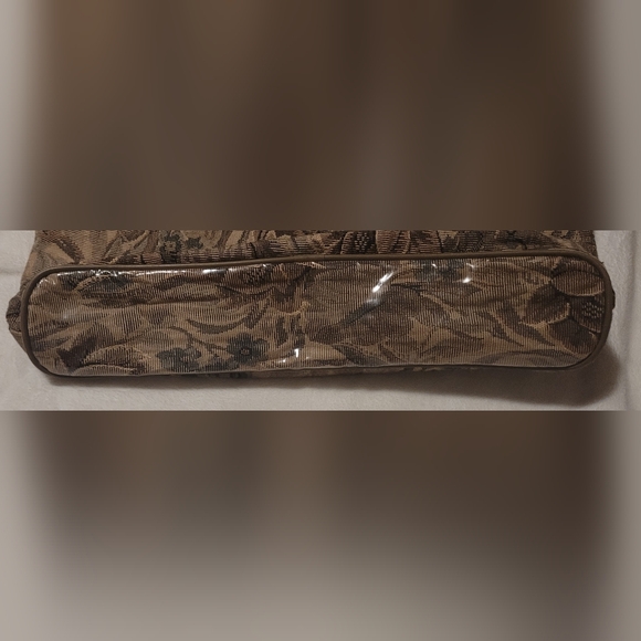 Diane Von Furstenburg Vintage 80s Floral Tapestry Tote Weekend Shoulder Bag - Picture 8 of 16